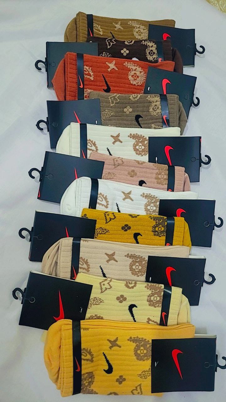 تصویر از جوراب زنانه ساقدار چند طرح(پک 5 عددی )