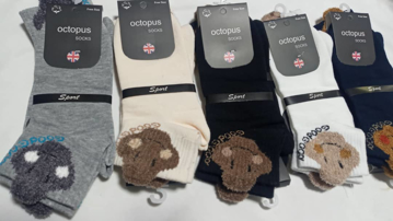 جوراب نیم ساق بوکله‌دار (پک 10 عددی)