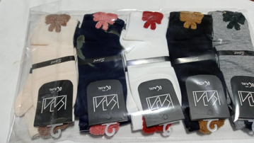 جوراب نیم ساق بوکله‌ دار (پک 10 عددی)