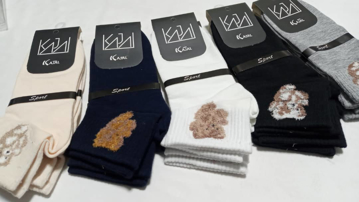 جوراب نیم ساق بوکله‌ دار (پک 10 عددی)